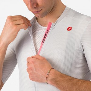Heren Fietskleding Trofeo Giro d'Italia 2024 shirt - zilver Grijs