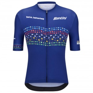 Heren Santini Zürich 2024 UCI Masters Wereldkampioenstrui - Blauw