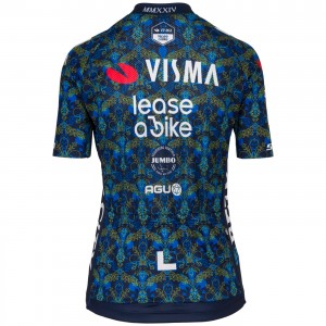 Dames Fietskleding Team DSM Firmenich Postnl 2024 Damesshirt