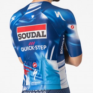 Heren Fietskleding Castelli Soudal Quick-Step 2025 Climber's A/C Shirt