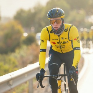 Heren Fietskleding Team Visma Lease a Bike 2025 Wind Vest