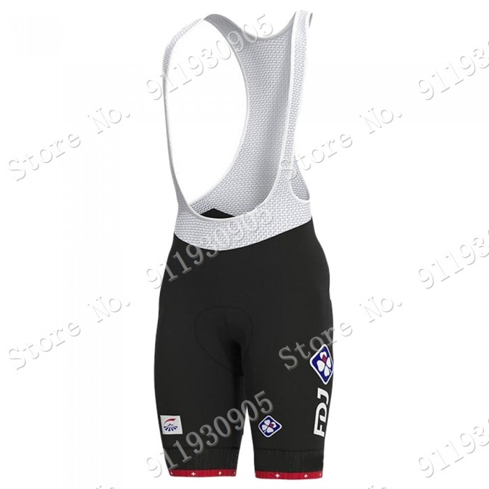 FDJ Pro Team Swiss 2021 Korte Fietsbroeken Bib 2021072845