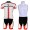 2013 KUOTA Fietspakken Fietsshirt Korte+Korte koersbroeken Bib wit rood 4194