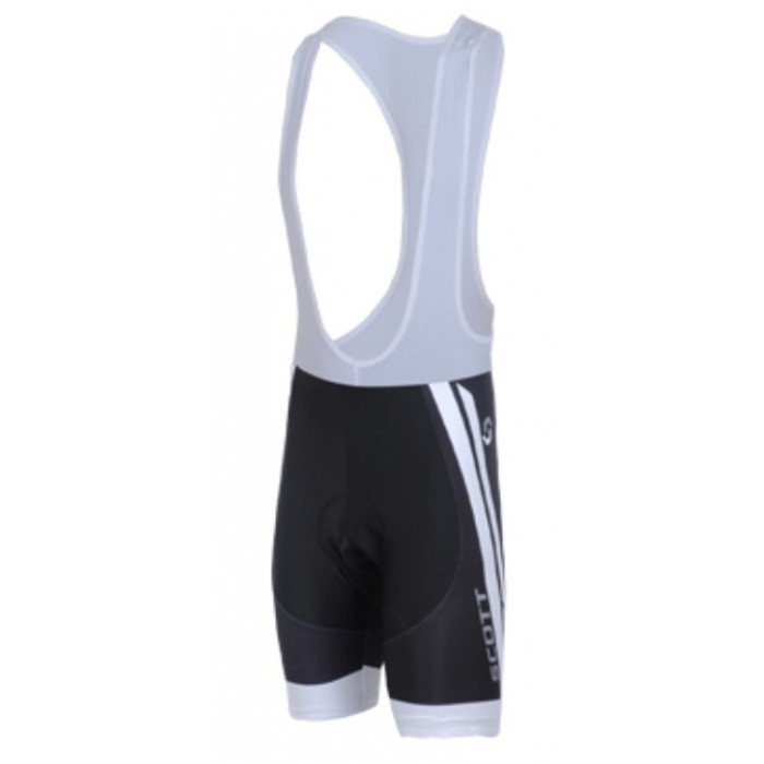 Scott Racing Korte fietsbroeken Bib met zeem groen zwart 2013 742