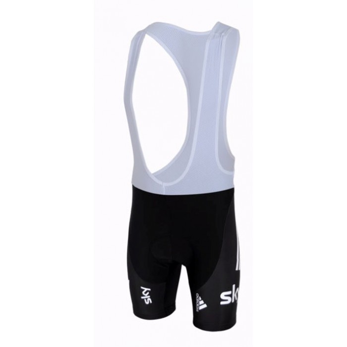 Team Sky UCI Korte fietsbroeken Bib met zeem zwart wit 2013 776