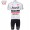 2015 AUDI Castelli Fietskleding Set Fietsshirt Korte Mouwen+Fietsbroek Korte wit 2315