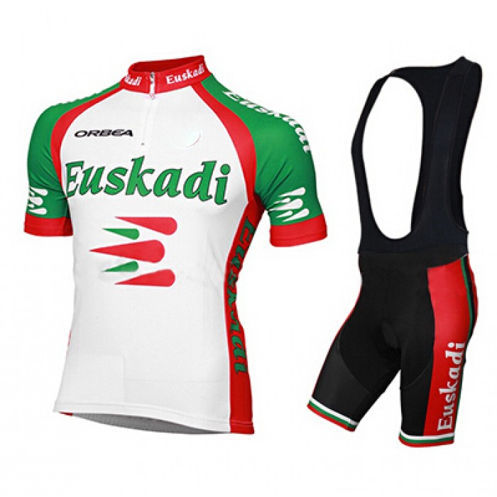 2015 Orbea Euskadi Fietskleding Fietsshirt Korte+Korte Fietsbroeken Bib zwart 2430