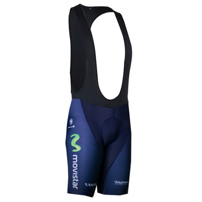 2016 Movistar Korte Fisbroeken Bib 2016036107