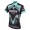 Bianchi Milano Tuela Dames Fietsshirt Korte Mouw zwart celeste 20160921