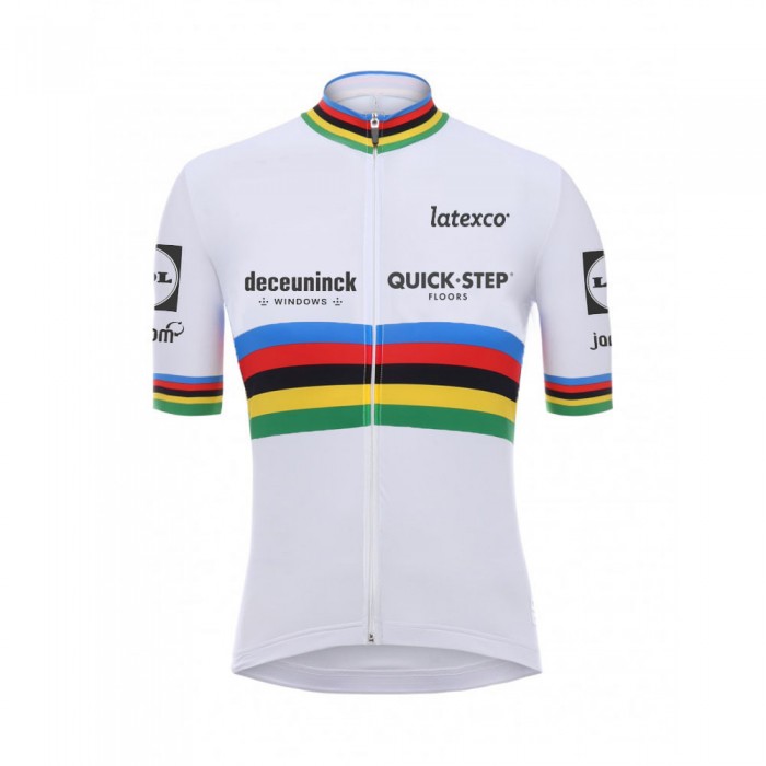 quick step champion Pro 2021 Team Wielershirt Korte Mouw 20210494