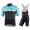 2022 Bianchi Milano Quirra Black Green Fietskleding Fietsshirt Korte Mouw+Korte Fietsbroeken Bib RXpLN