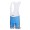 Astana Pro Team Korte fietsbroeken Bib met zeem blauw 4527