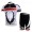 Craft Pro Team Fietsshirt Korte mouw Korte fietsbroeken met zeem Kits Grijs wit 105