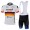 2013 Garmin Sharp Barracuda Duits kampioen Fietspakken Fietsshirt Korte+Korte koersbroeken Bib wit zwart 639