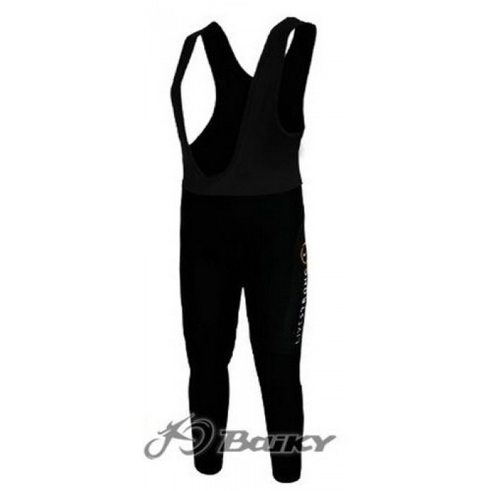 Livestrong lange fietsbroeken Bib met zeem zwart 4715
