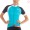 2016 Pinarello Fietsshirt Korte Mouw femme blauw 2016036581