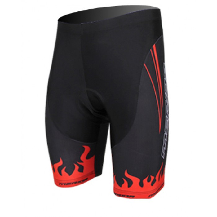 Merida 2014 Korte fietsbroeken met zeem Black Red 1110