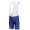 Movistar Team Korte fietsbroeken Bib met zeem blauw 4571