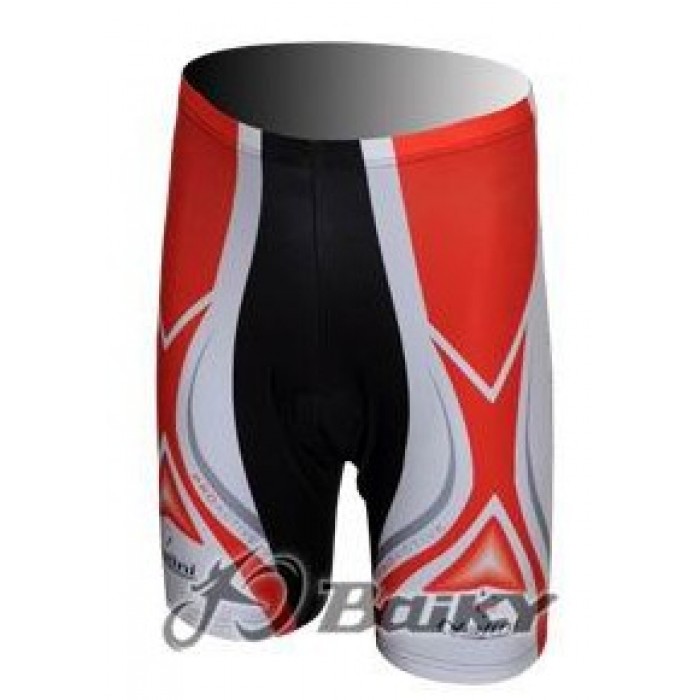 Nalini Pro Team Korte fietsbroeken met zeem rood 4654