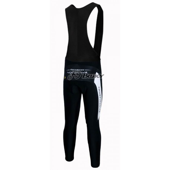 Northwave Pro Team lange fietsbroeken Bib met zeem zwart 424