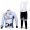 Orbea Pro Team Fietskleding Fietsshirt Lange Mouwen+lange fietsbroeken Bib zeem wit 447