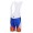 Rabobank Pro Team Korte fietsbroeken Bib met zeem roze blauw 4586