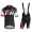 NALINI Firenze Fietskleding Wielershirt Korte Mouw+Korte Fietsbroeken Bib Zwart Rood 9UJ3D 9UJ3D