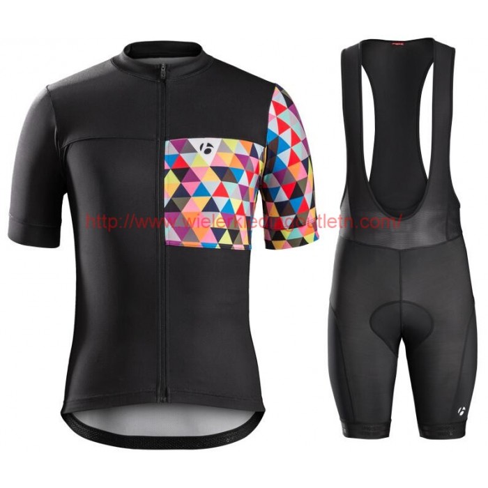 BONTRAGER Circuit Geo Scope Fietskleding Fietsshirt Korte+Korte Fietsbroeken Bib 201717033