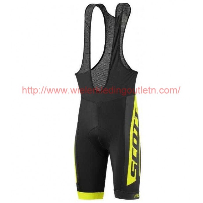 2017 Scott Rc zwart geel Korte Fietsbroeken Bib 201717605