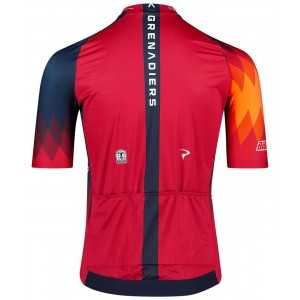 INEOS GRENADIERS 2023 ICON wielershirt met korte mouwen (lange ritssluiting) professioneel wielerteam